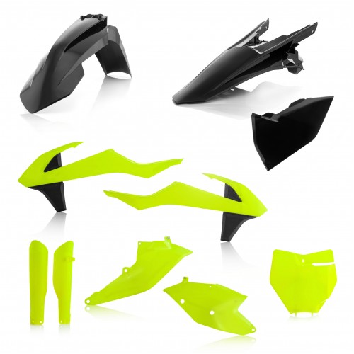 KIT PLÁSTICOS COMPLETO ACERBIS KTM SX / SX-F 2016 - 2018 AMARELO FLUO